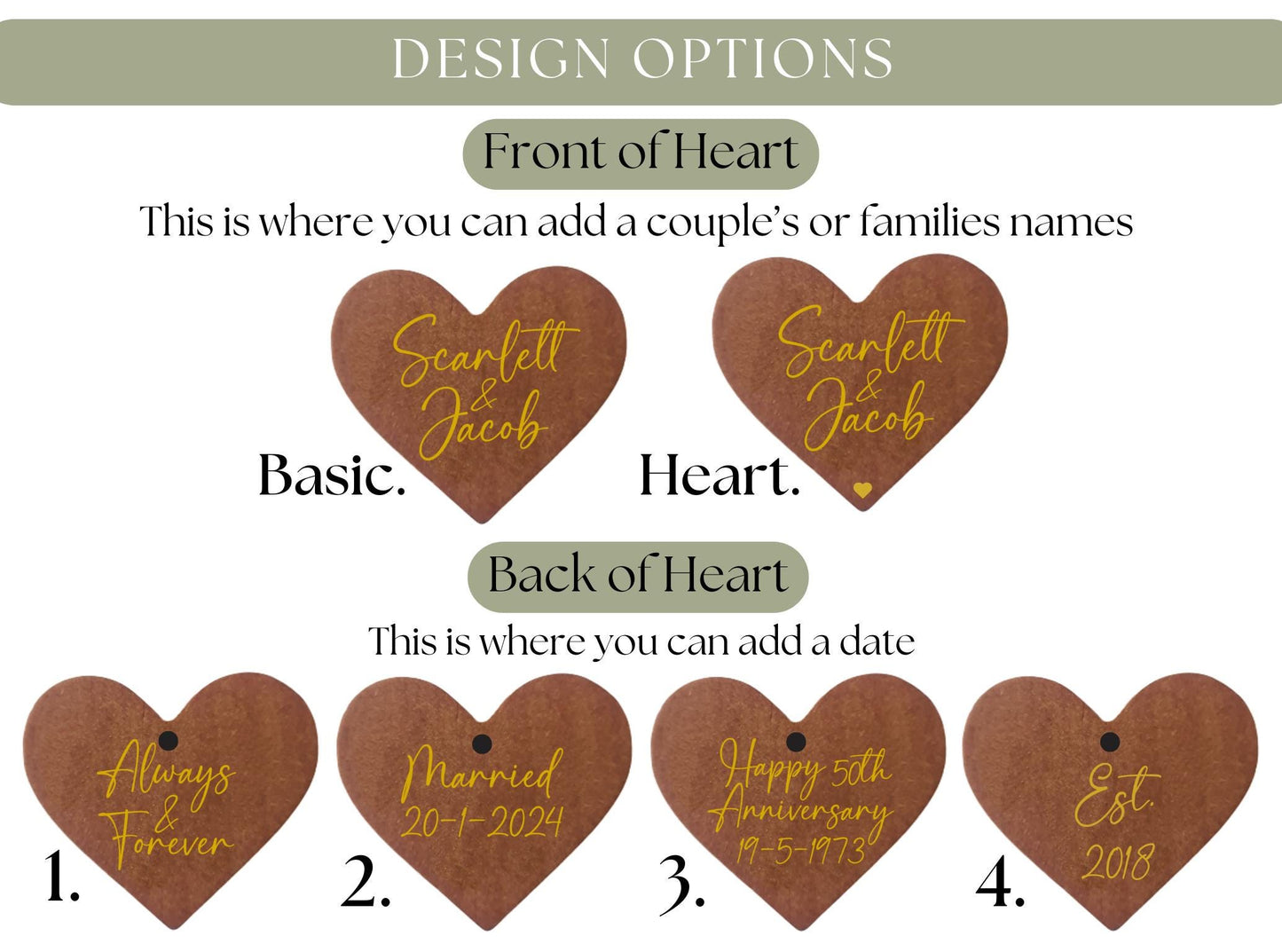 Personalised Couple’s Keepsake Wind Chime