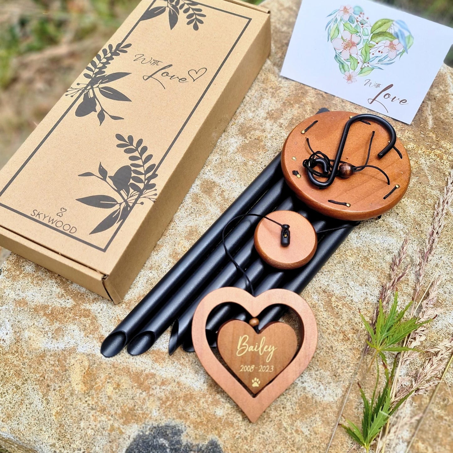 Personalised Pet Memorial Wind Chimes