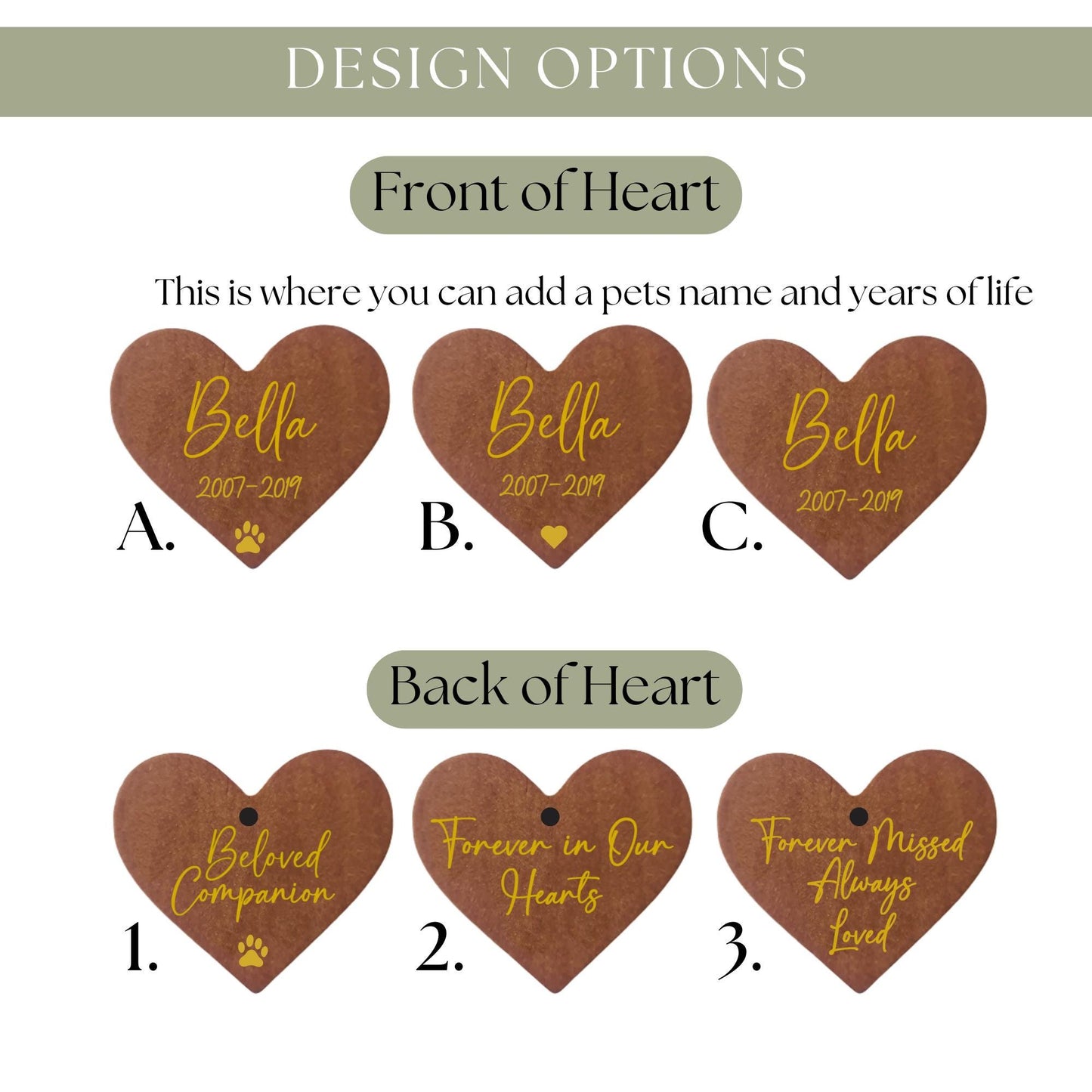 Personalised Pet Memorial Wind Chimes