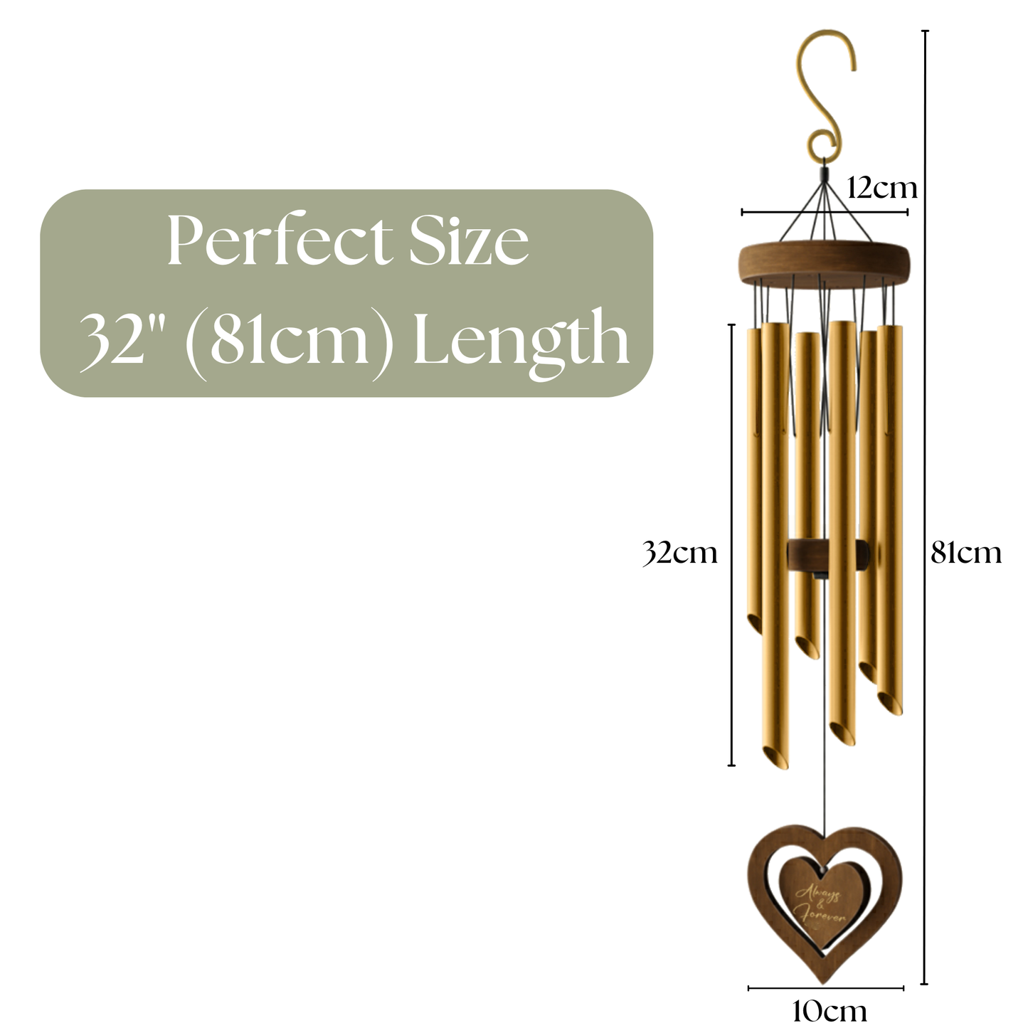 Personalised Memorial Wind Chimes