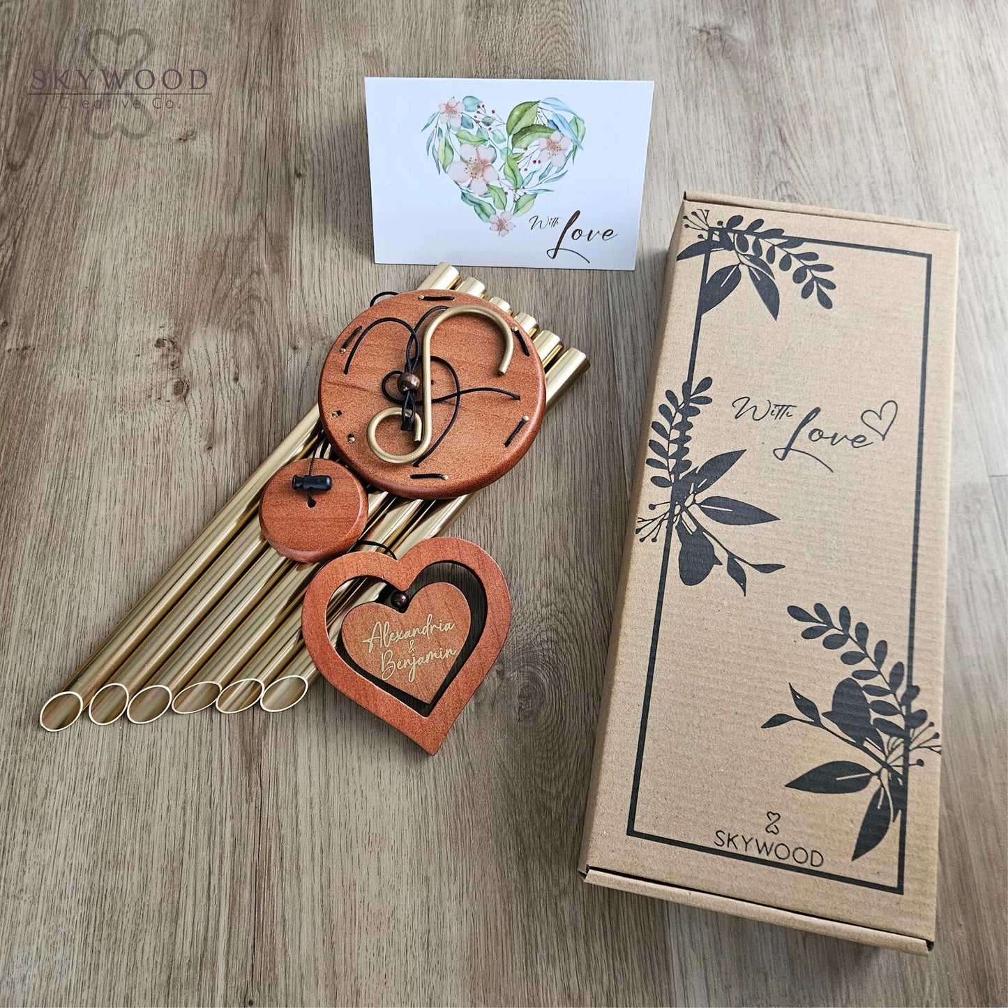 Personalised Couple’s Keepsake Wind Chime