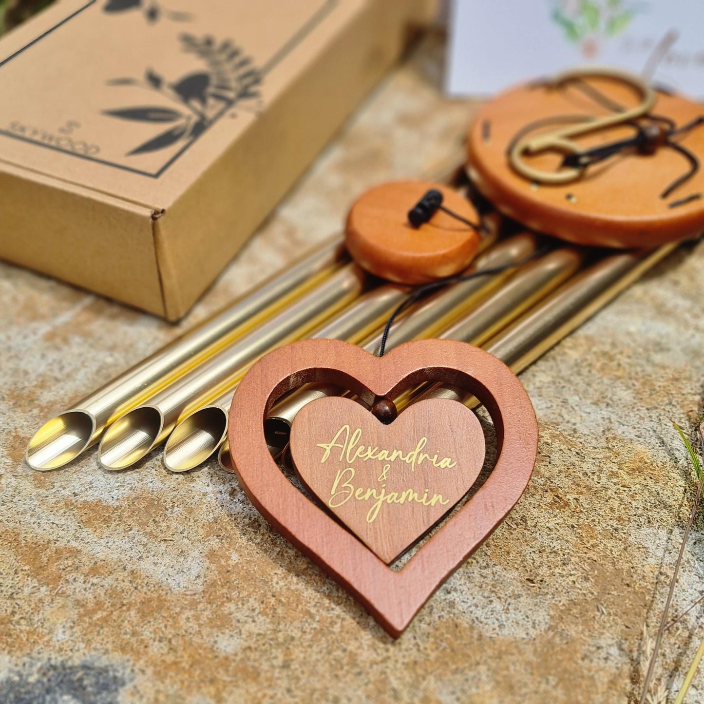 Personalised Couple’s Keepsake Wind Chime