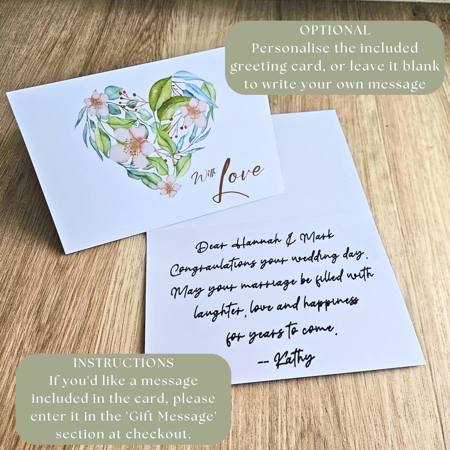 Personalised Couple’s Keepsake Wind Chime